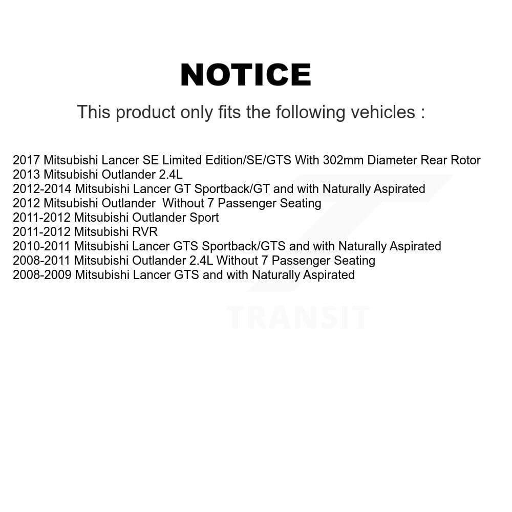 Transit Auto - K8A-108637 - Rear Disc Brake Kits image 19