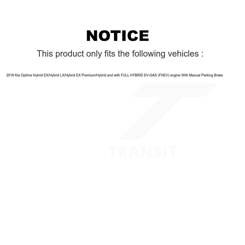 Transit Auto - K8A-108704 - Rear Disc Brake Kits image 19