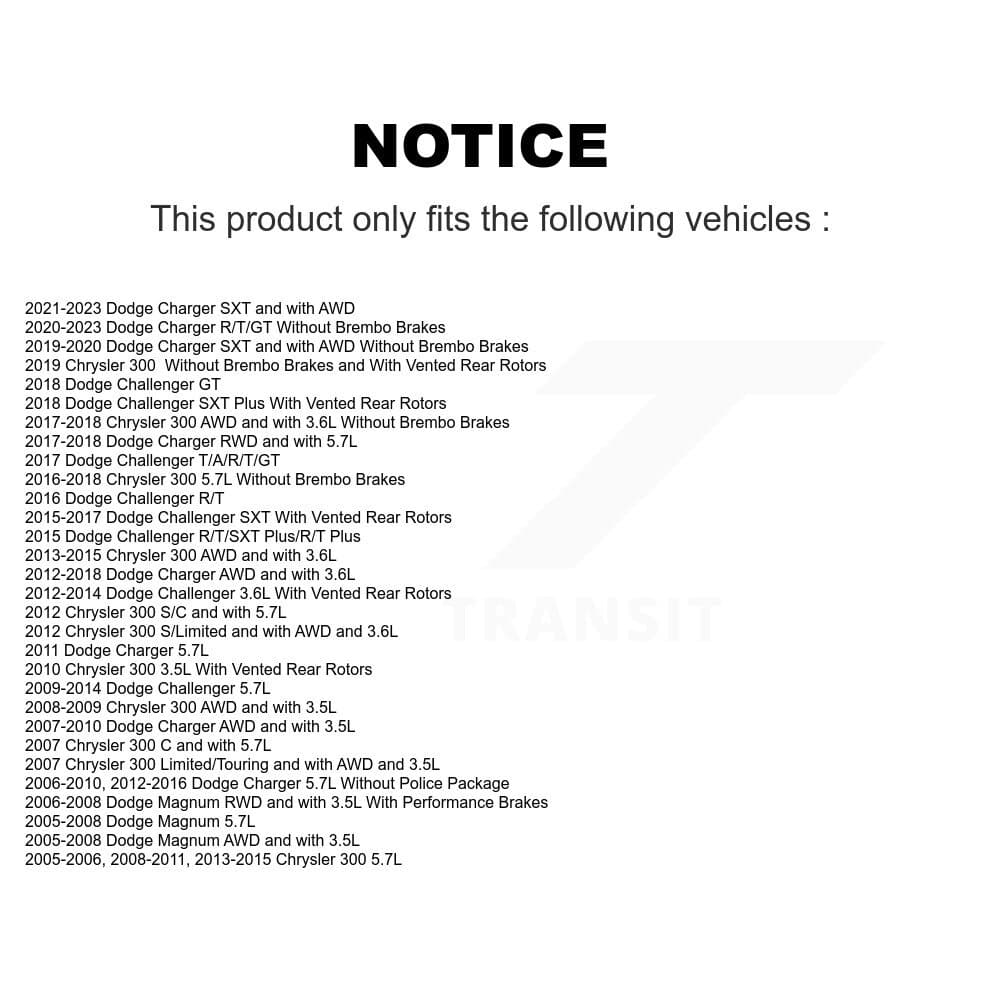 Transit Auto - K8A-108901 - Rear Disc Brake Kits image 19