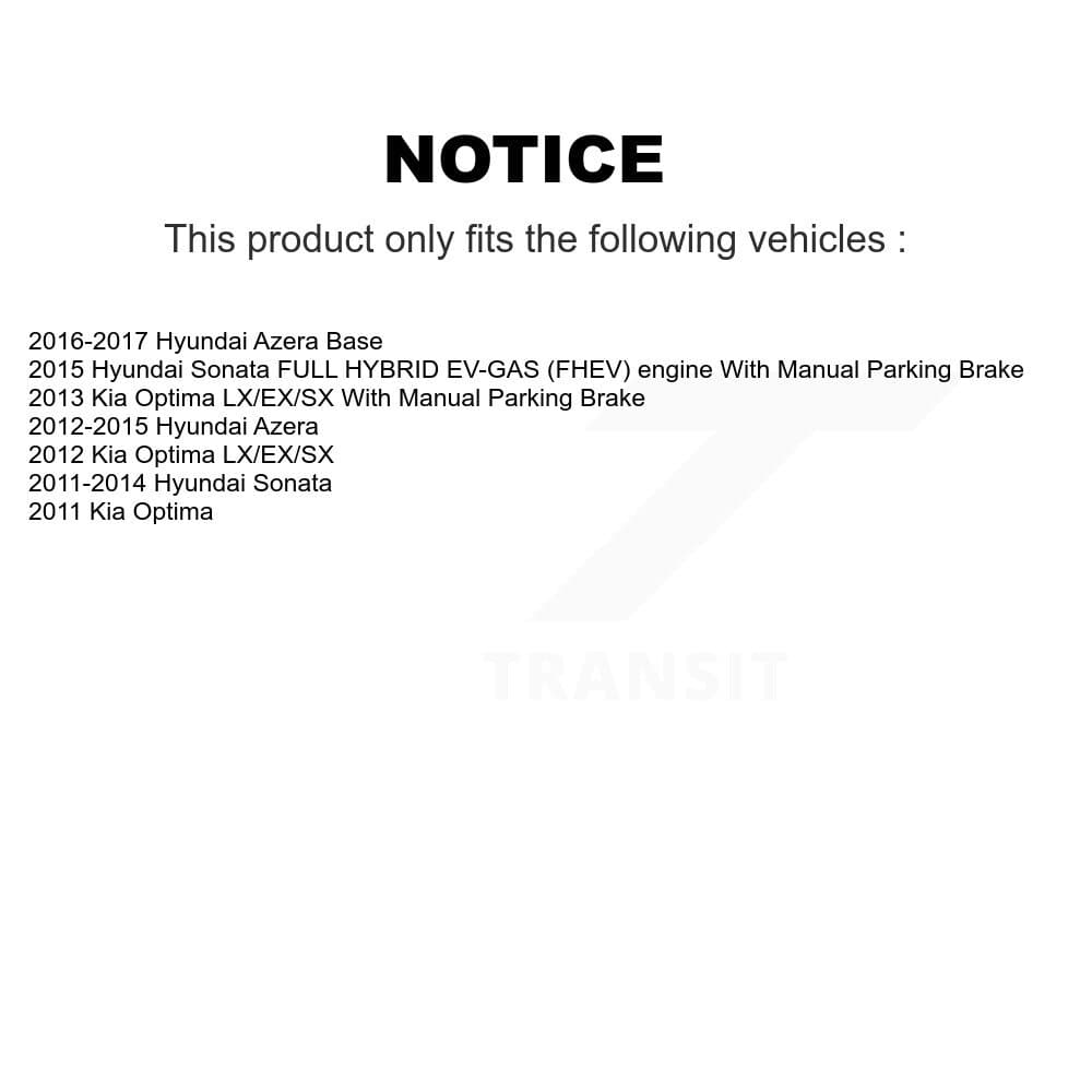 Transit Auto - K8A-109030 - Rear Disc Brake Kits image 19