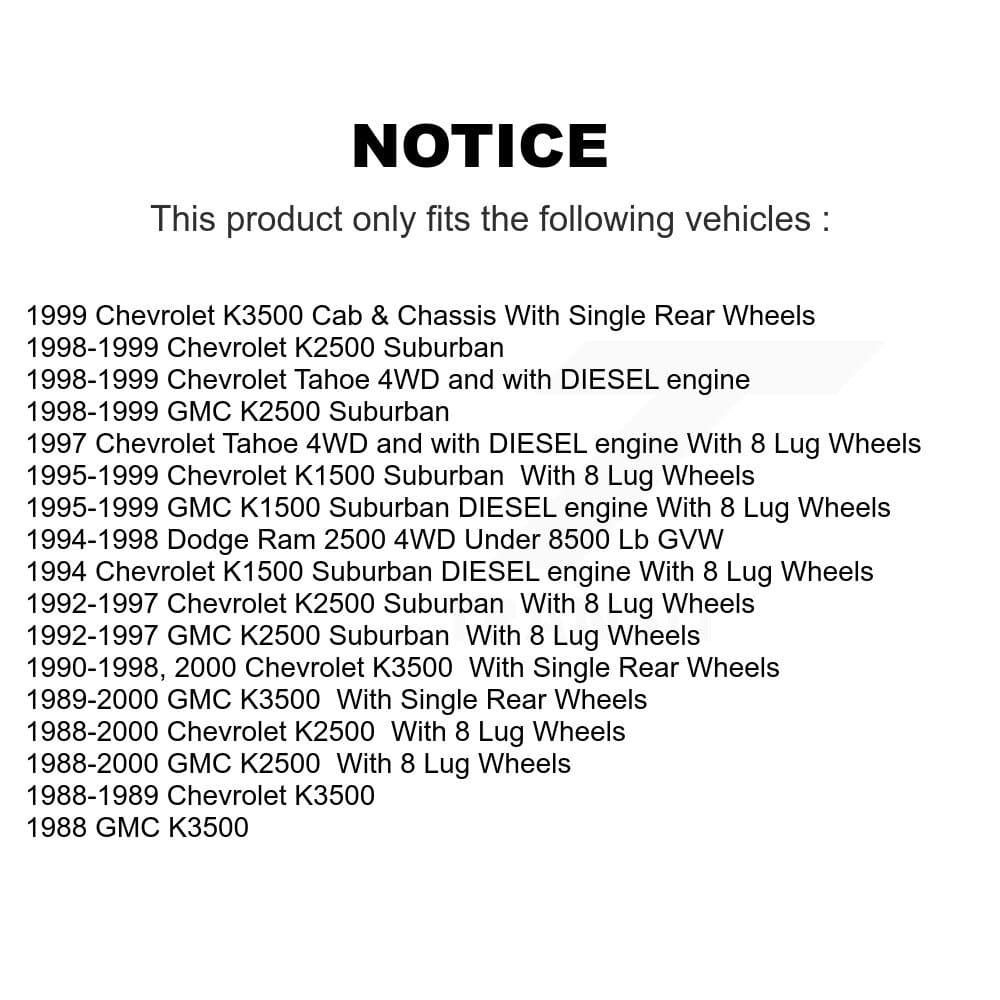 CMX - K8C-100251 - Front Disc Brake Kits image 19