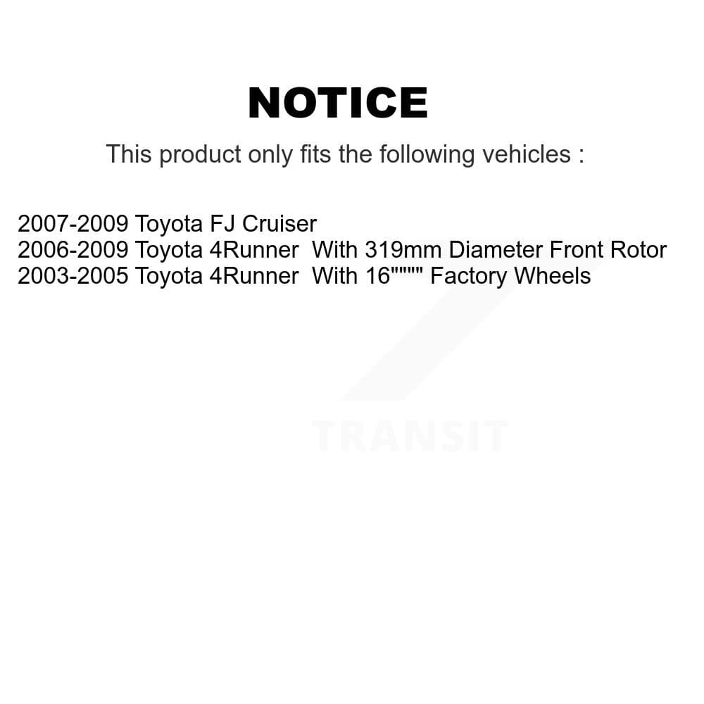 CMX - K8C-101433 - Front and Rear Disc Brake Kits image 19