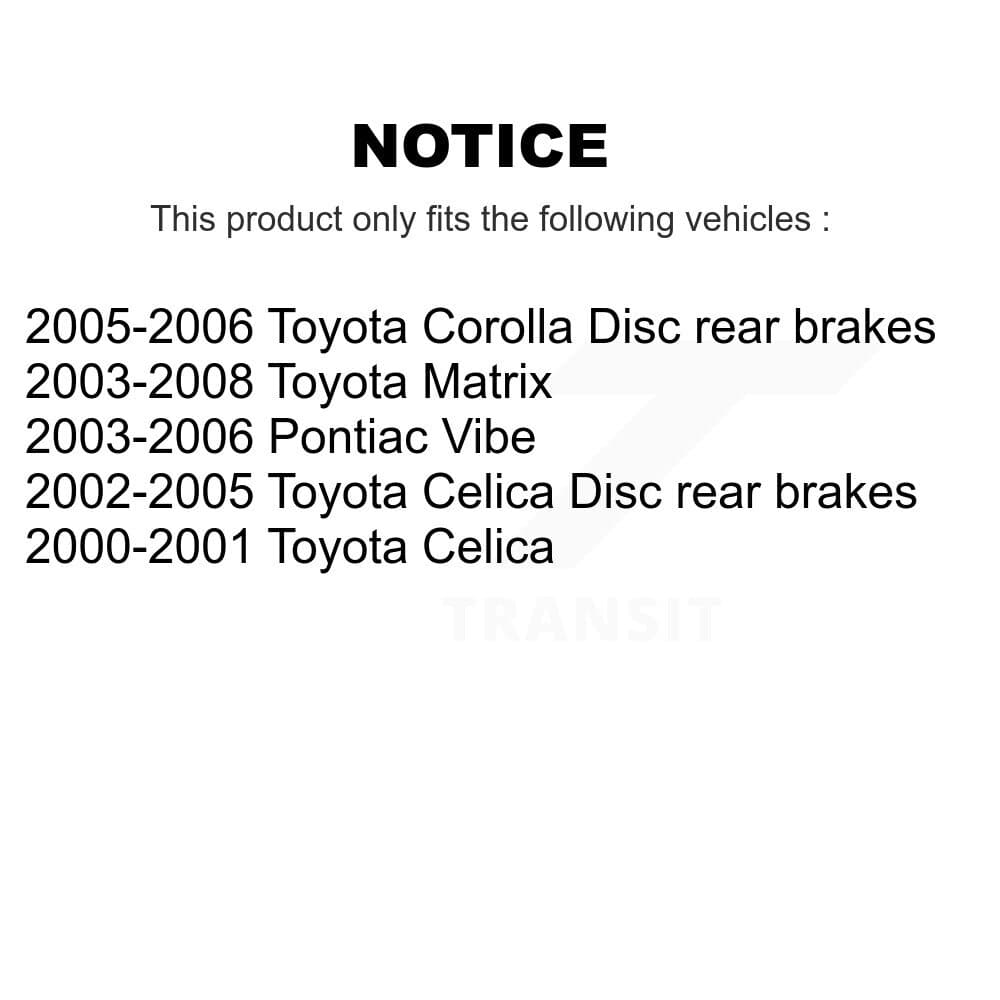 CMX - K8C-101713 - Rear Disc Brake Kits image 19