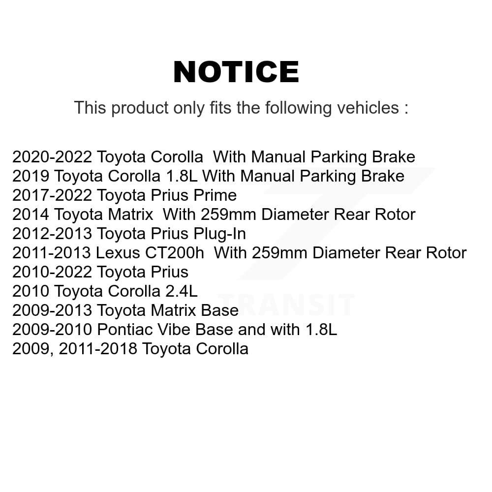 CMX - K8C-101763 - Rear Disc Brake Kits image 19