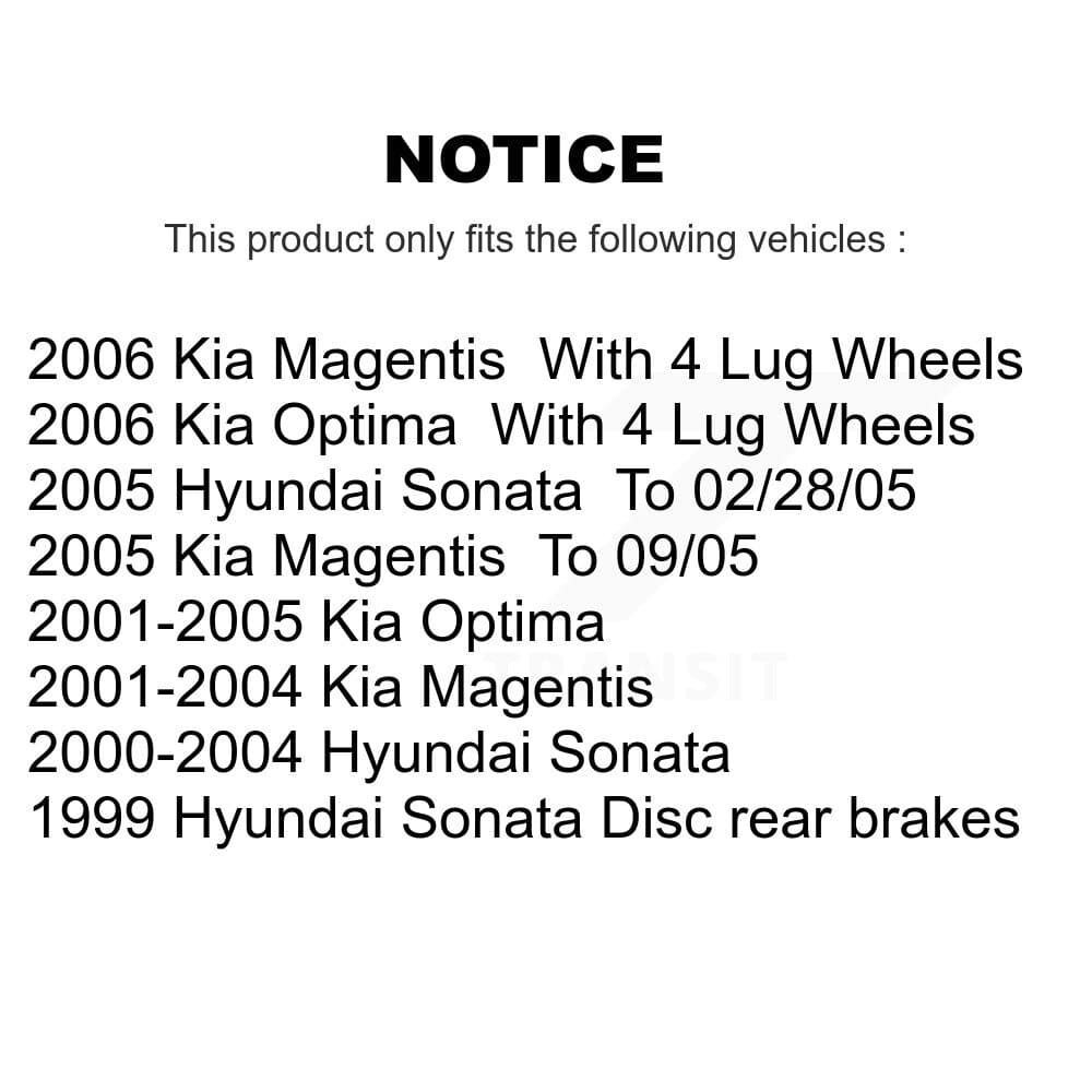 CMX - K8C-101770 - Rear Disc Brake Kits image 19