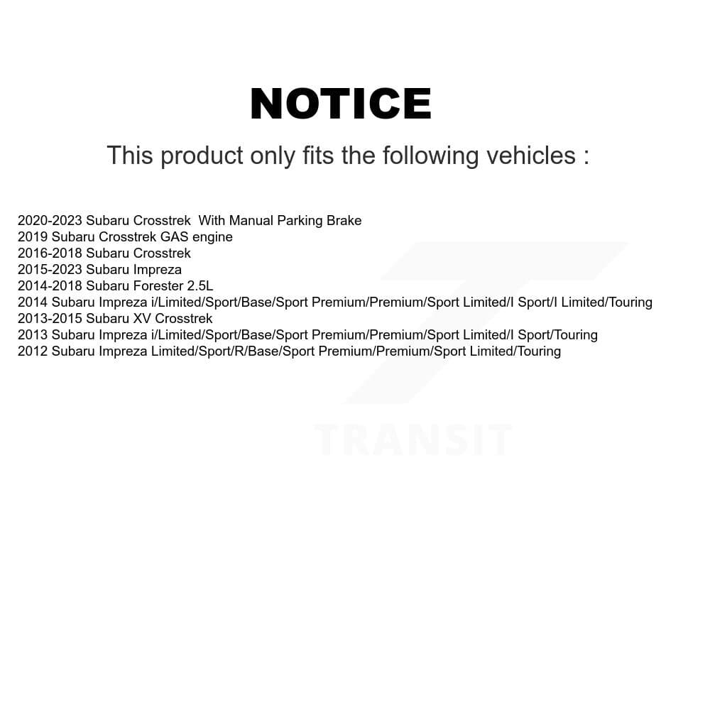 CMX - K8C-101882 - Rear Disc Brake Kits image 19