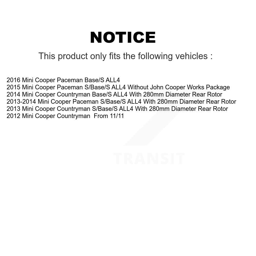 CMX - K8C-102104 - Rear Disc Brake Kits image 19