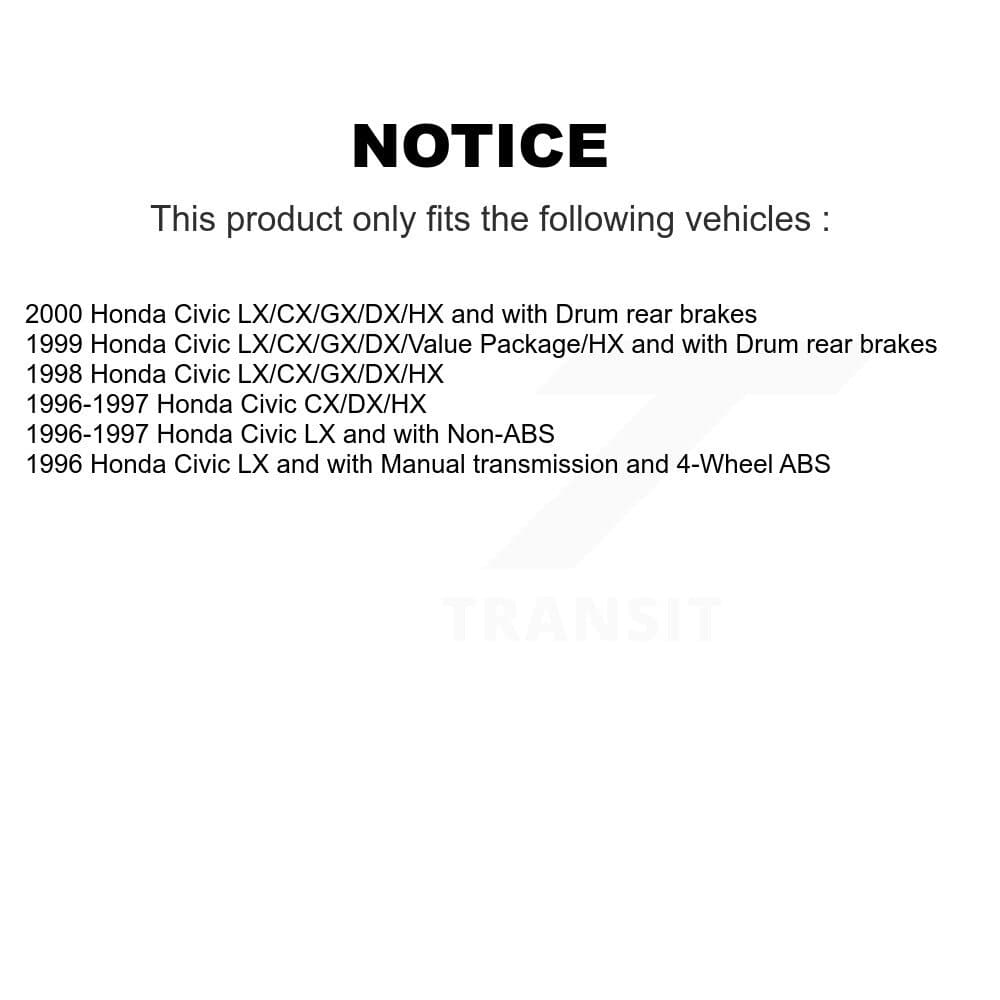 CMX - K8C-102259 - Front and Rear Disc Brake Kits image 19