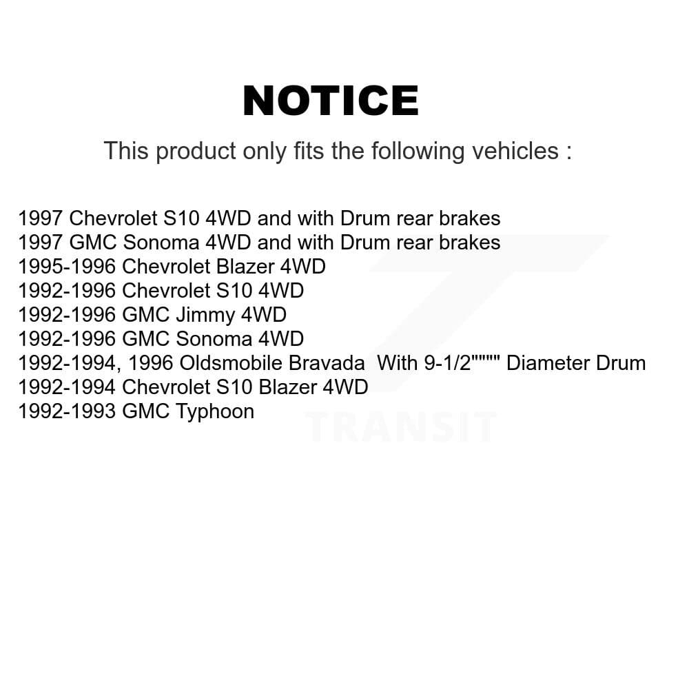 CMX - K8C-102341 - Front and Rear Disc Brake Kits image 19