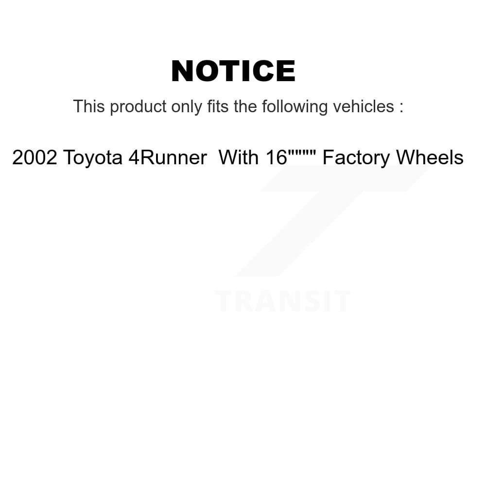 CMX - K8C-102532 - Front and Rear Disc Brake Kits image 19