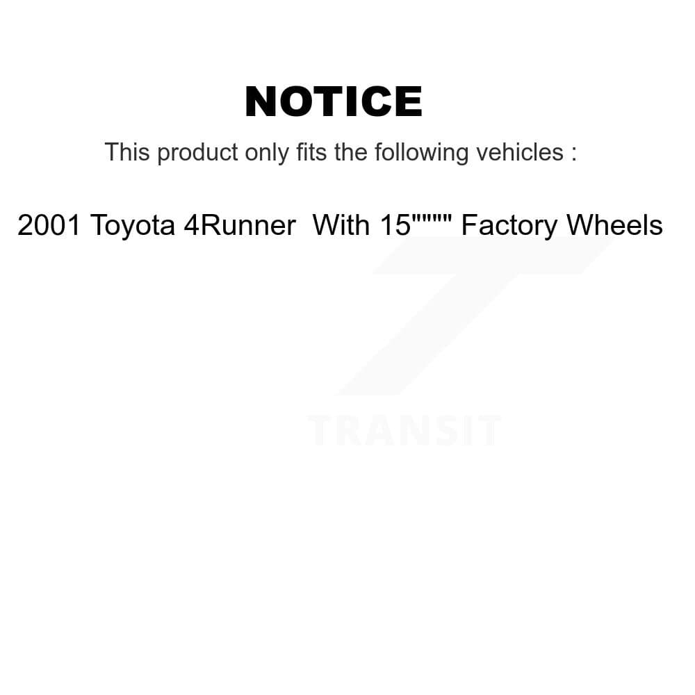 CMX - K8C-102535 - Front and Rear Disc Brake Kits image 19