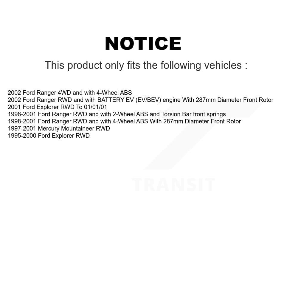 CMX - K8C-102630 - Front and Rear Disc Brake Kits image 24