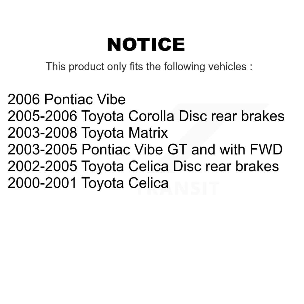 CMX - K8C-104033 - Rear Disc Brake Kits image 19