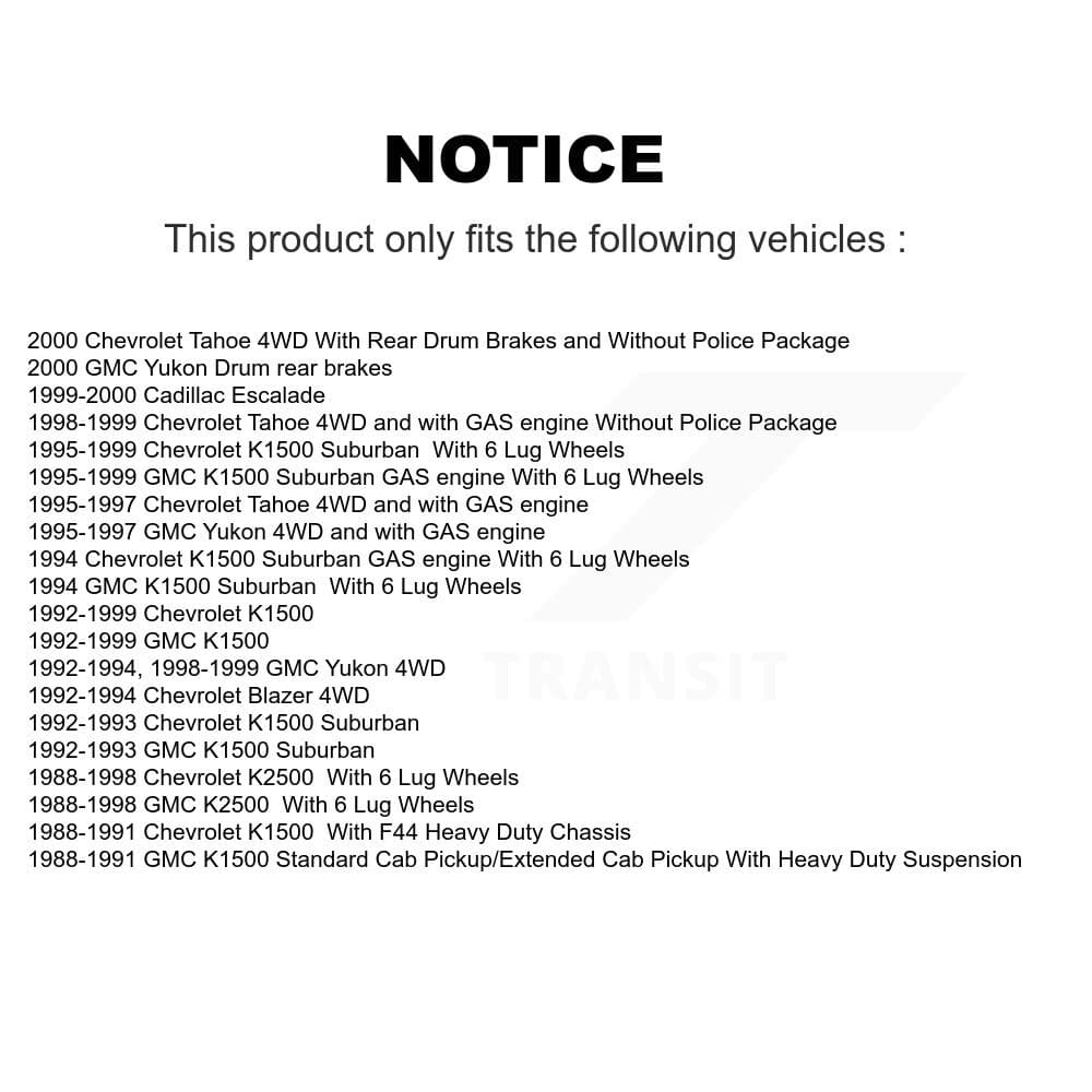 Transit Auto - K8F-100096 - Front Disc Brake Kits image 19
