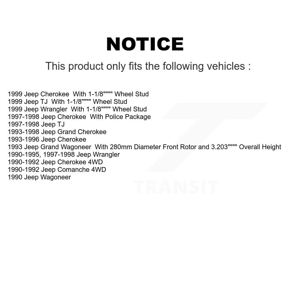 Transit Auto - K8F-100179 - Front Disc Brake Kits image 19