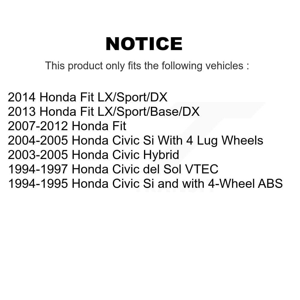Transit Auto - K8F-100256 - Front Disc Brake Kits image 19