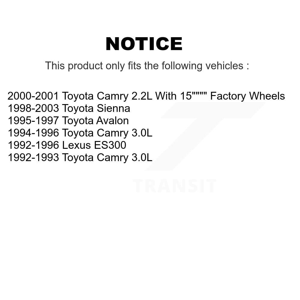 Transit Auto - K8F-100267 - Front Disc Brake Kits image 19