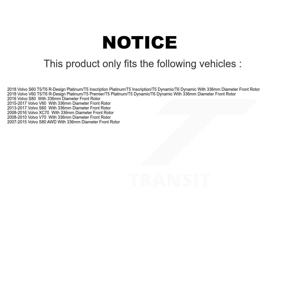 Transit Auto - K8F-100530 - Front Disc Brake Kits image 19
