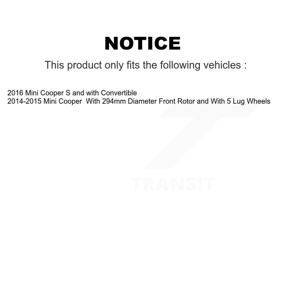 Transit Auto - K8F-100636 - Front Disc Brake Kits image 19