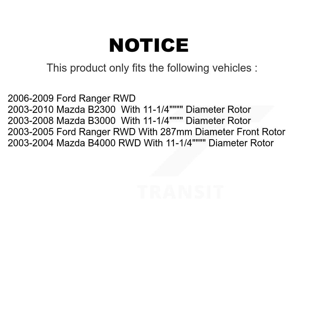 Transit Auto - K8F-100678 - Front Disc Brake Kits image 19