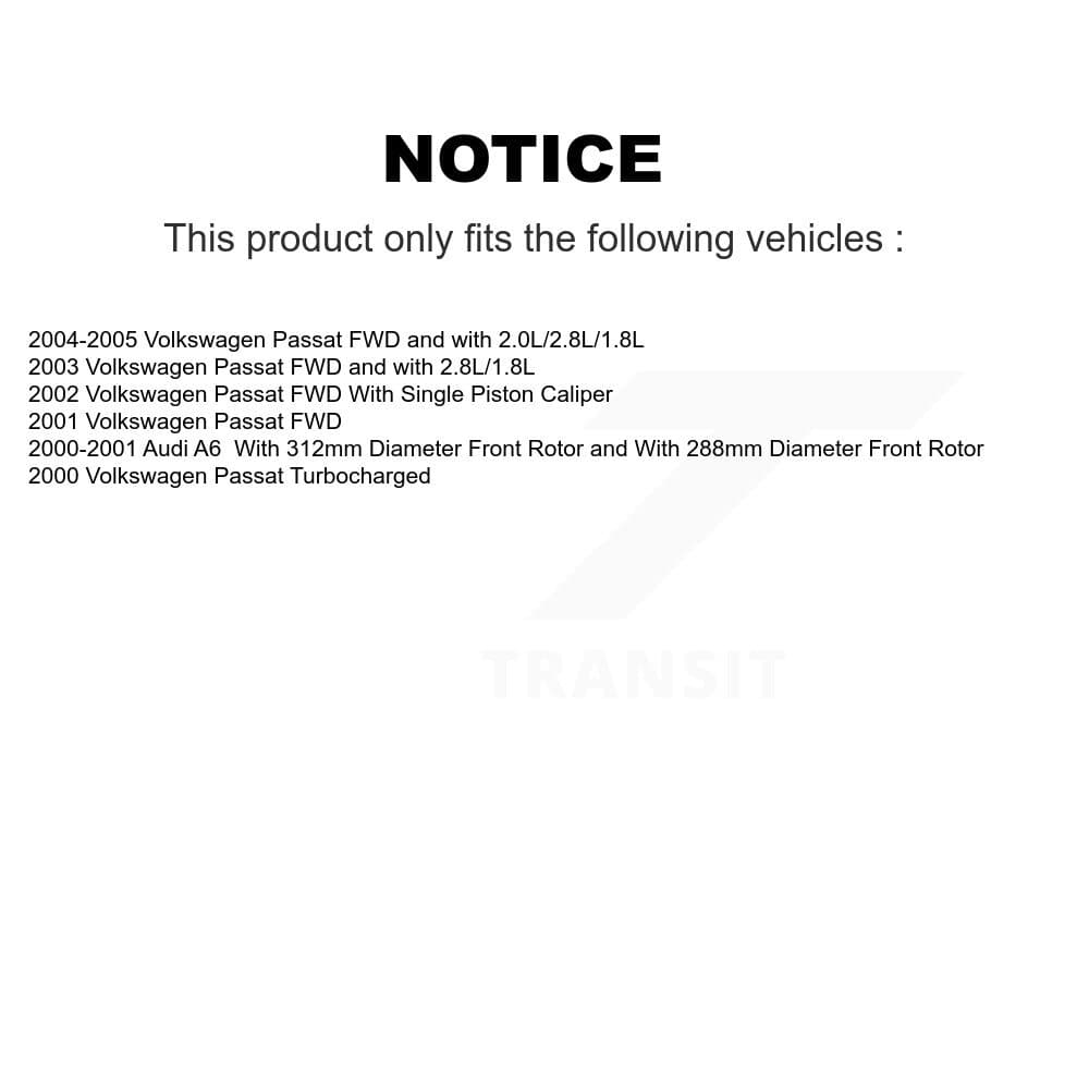 Transit Auto - K8F-101026 - Front and Rear Disc Brake Kits image 19