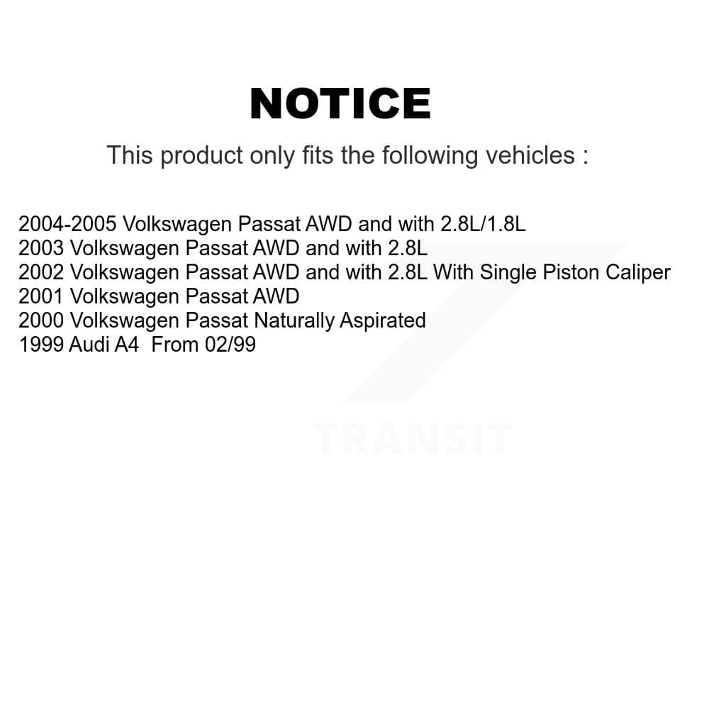 Transit Auto - K8F-101029 - Front and Rear Disc Brake Kits image 19