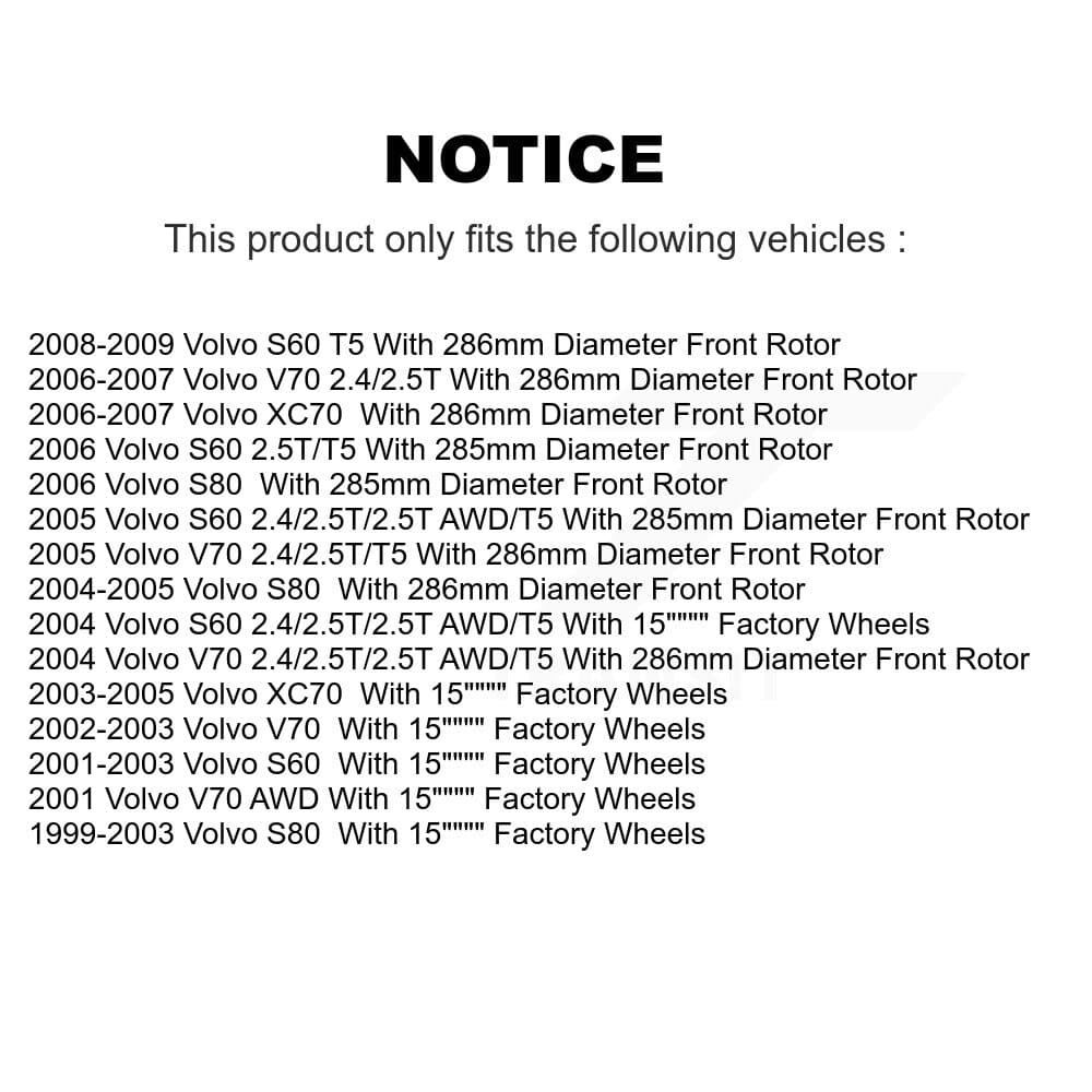 Transit Auto - K8F-101110 - Front and Rear Disc Brake Kits image 19
