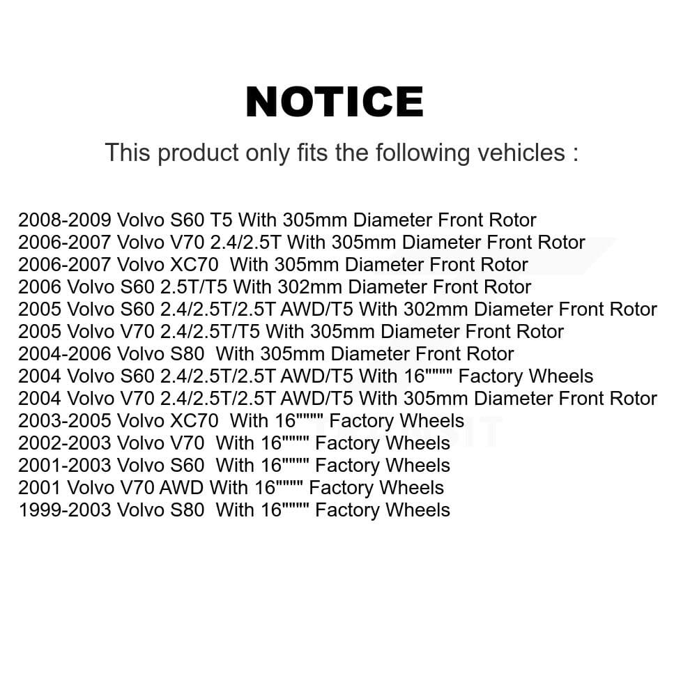 Transit Auto - K8F-101111 - Front and Rear Disc Brake Kits image 19