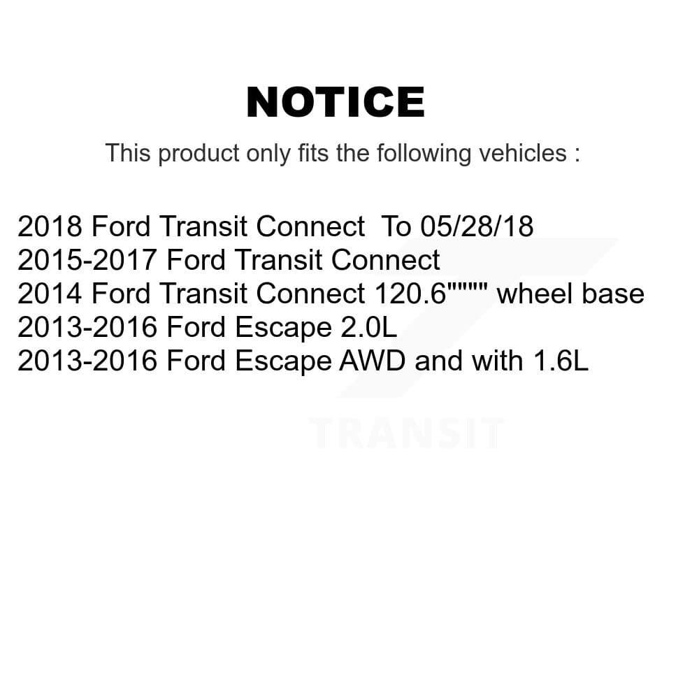 Transit Auto - K8F-101303 - Front and Rear Disc Brake Kits image 19