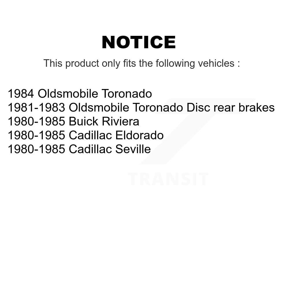Transit Auto - K8F-101497 - Rear Disc Brake Kits image 19