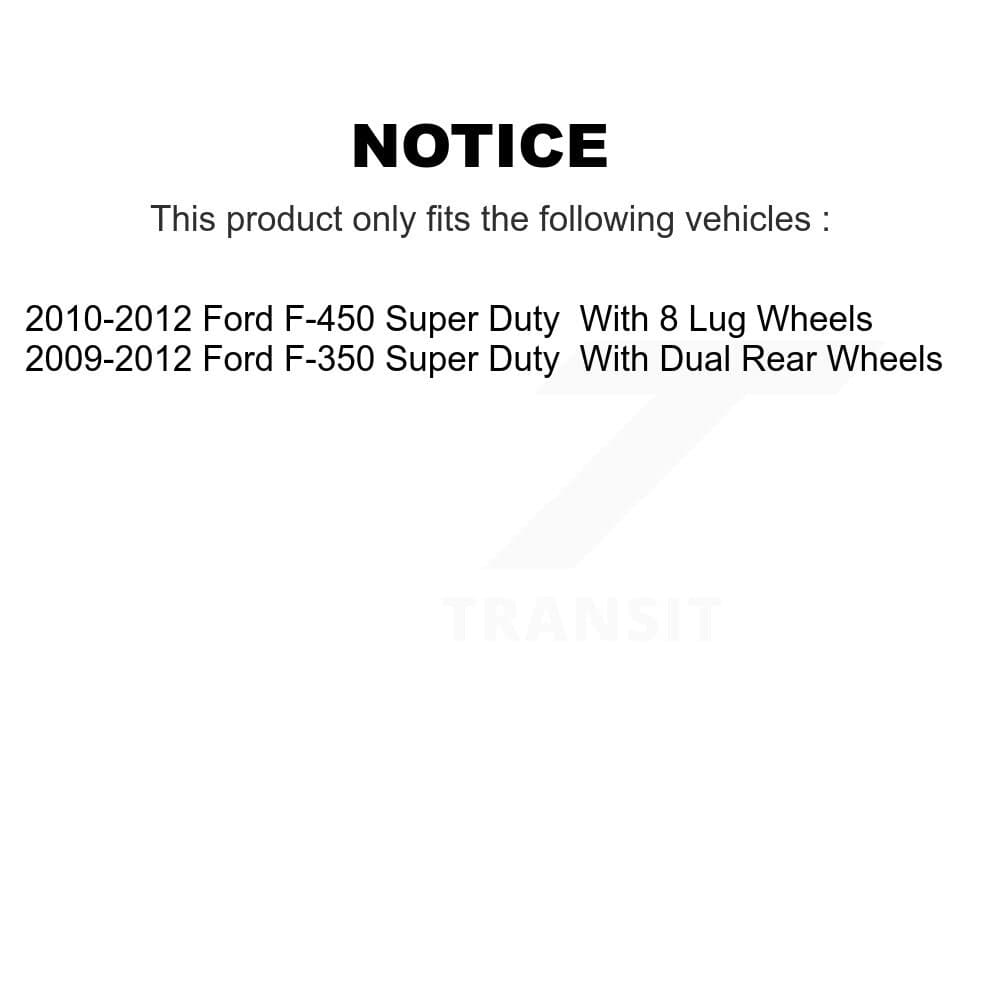 Transit Auto - K8F-101607 - Rear Disc Brake Kits image 19