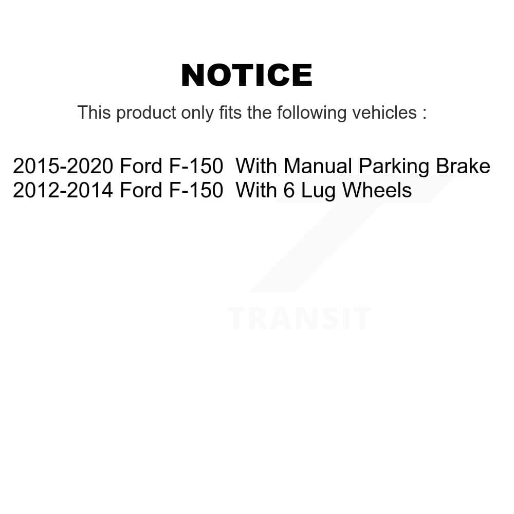 Transit Auto - K8F-101626 - Rear Disc Brake Kits image 19
