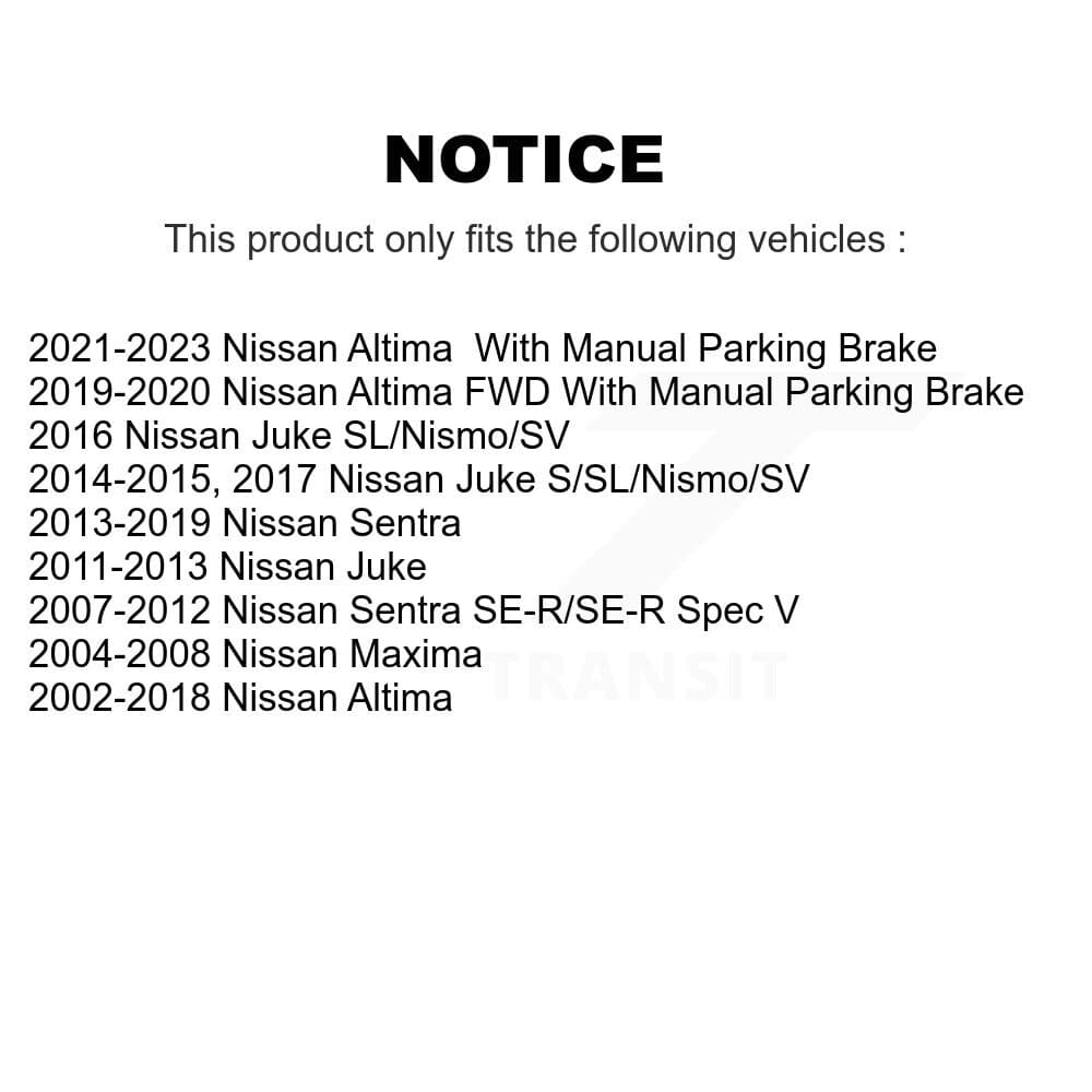 Transit Auto - K8F-101738 - Rear Disc Brake Kits image 19