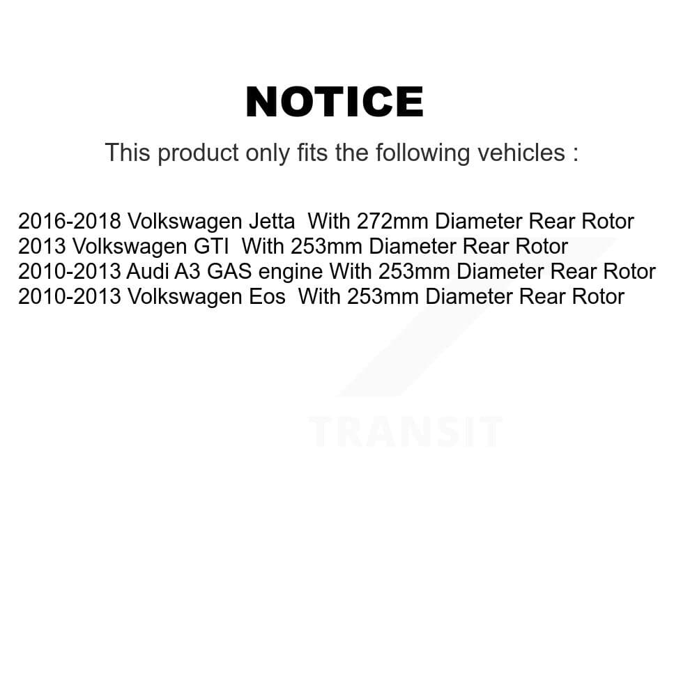 Transit Auto - K8F-101911 - Rear Disc Brake Kits image 19