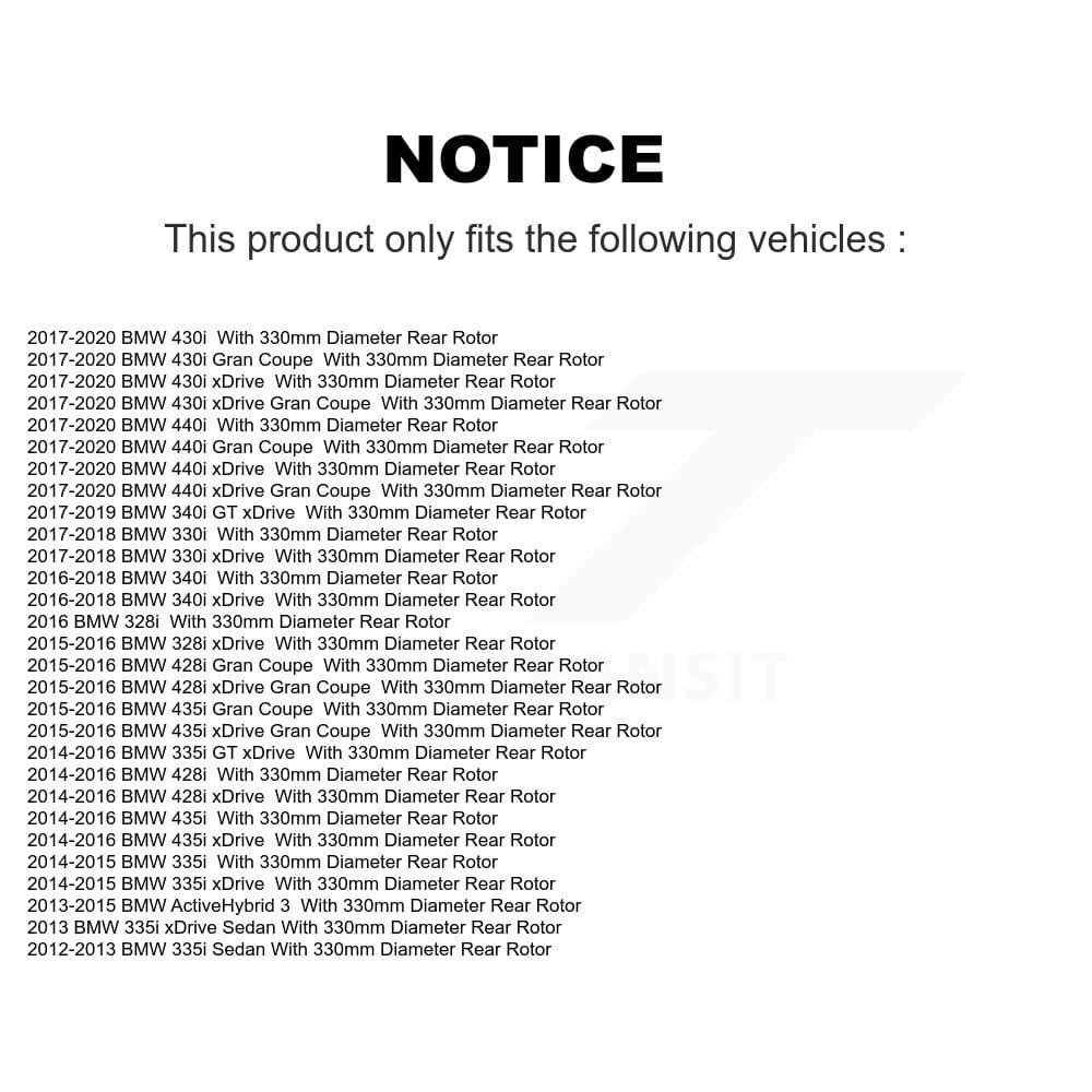 Transit Auto - K8F-101949 - Rear Disc Brake Kits image 19