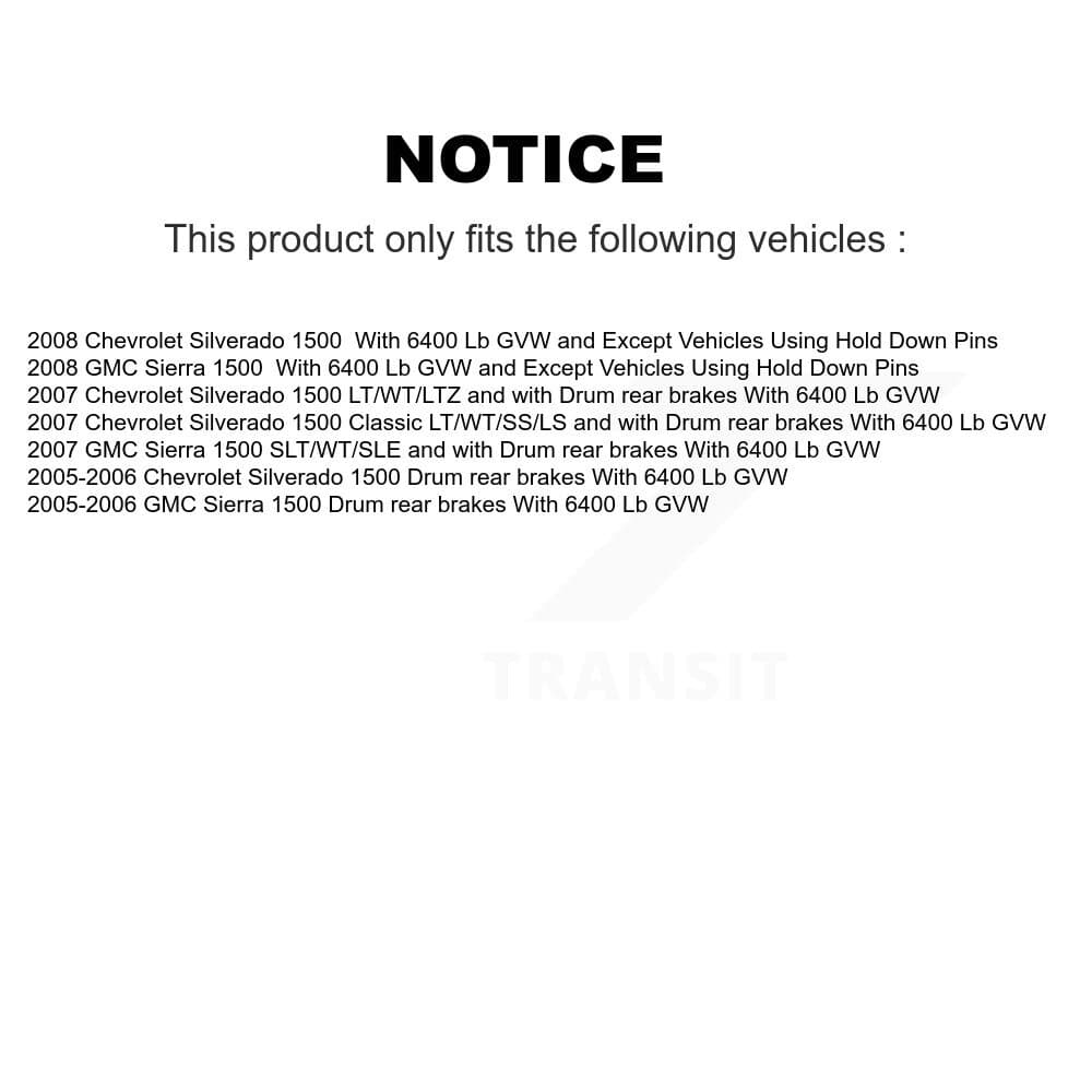 Transit Auto - K8F-102410 - Front and Rear Disc Brake Kits image 19