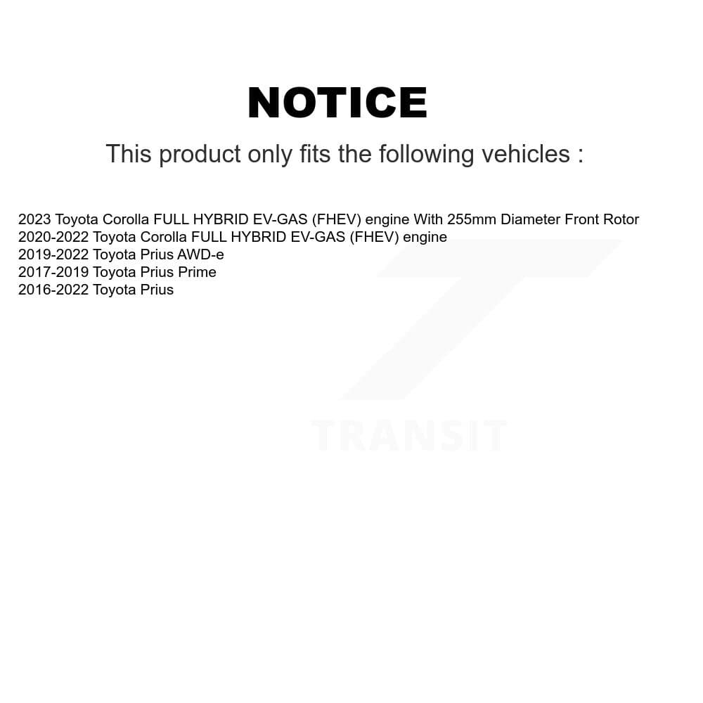 Transit Auto - K8F-102677 - Front Disc Brake Kits image 19
