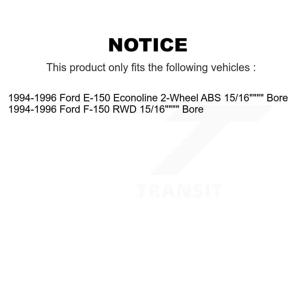 Transit Auto - K8F-103138 - Front and Rear Disc Brake Kits image 19