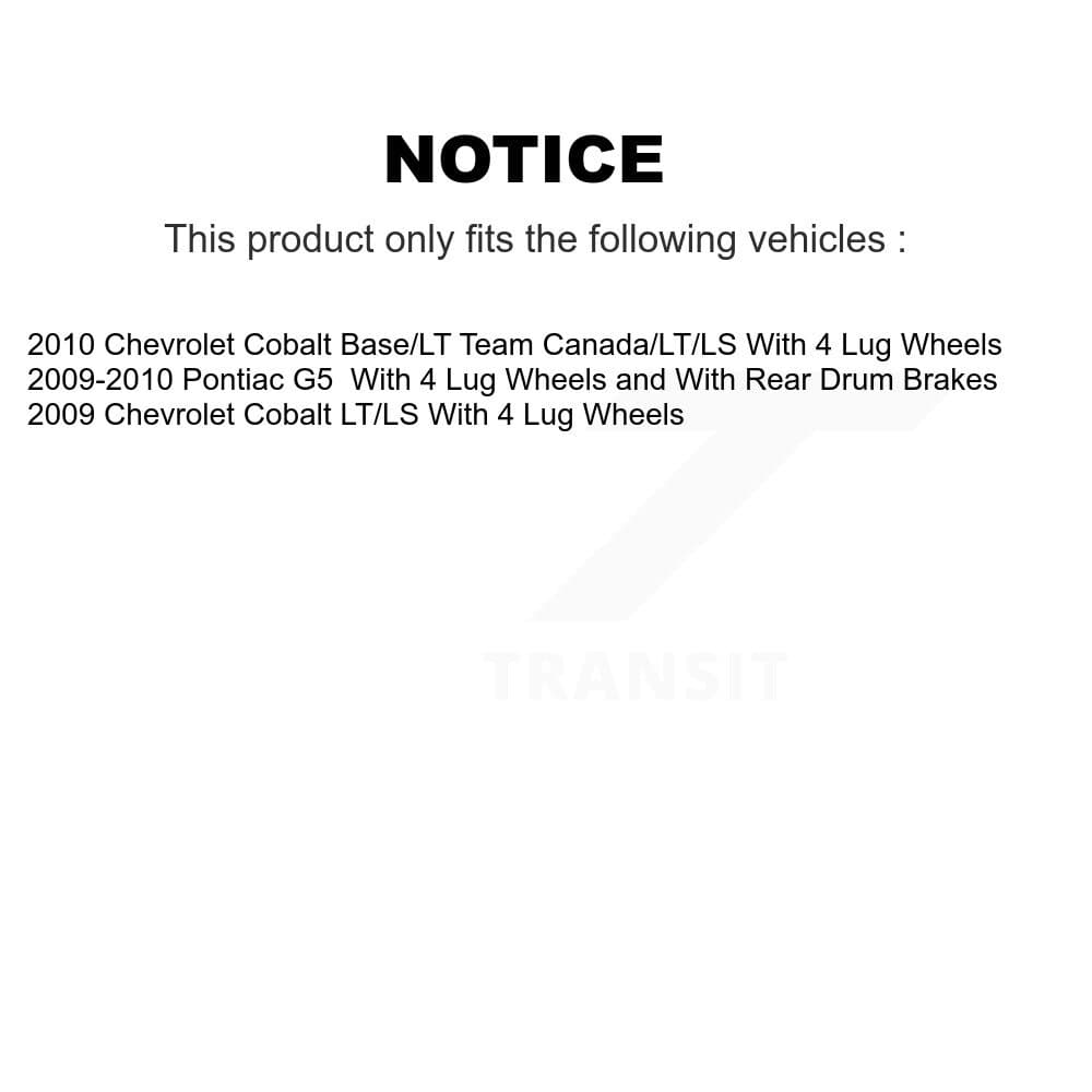 Transit Auto - K8F-103177 - Front and Rear Disc Brake Kits image 19