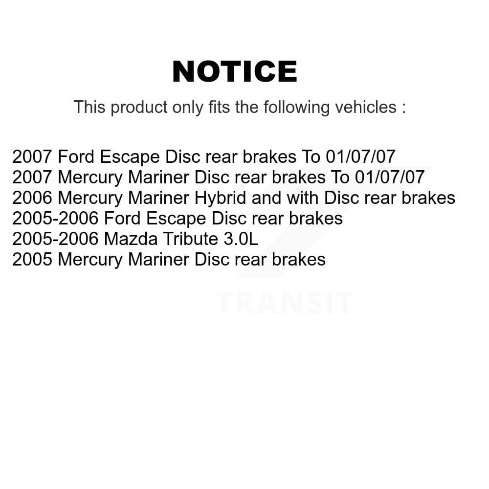 Transit Auto - K8F-103216 - Front and Rear Disc Brake Kits image 19