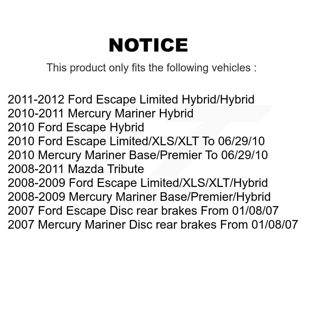 Transit Auto - K8F-103217 - Front and Rear Disc Brake Kits image 19