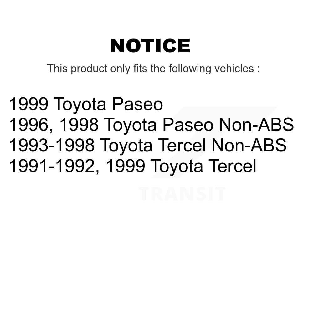 Transit Auto - K8F-103221 - Front and Rear Disc Brake Kits image 19