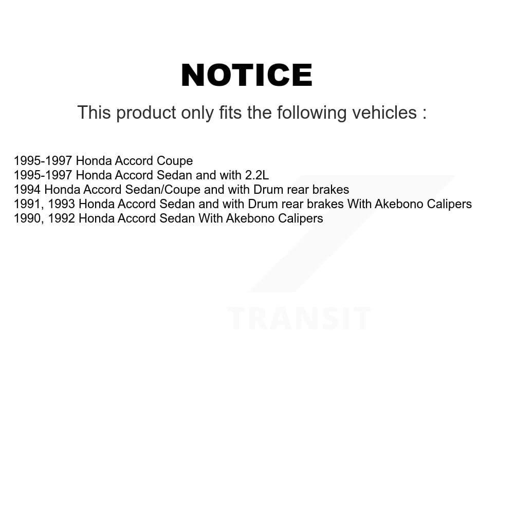 Transit Auto - K8F-103289 - Front and Rear Disc Brake Kits image 19