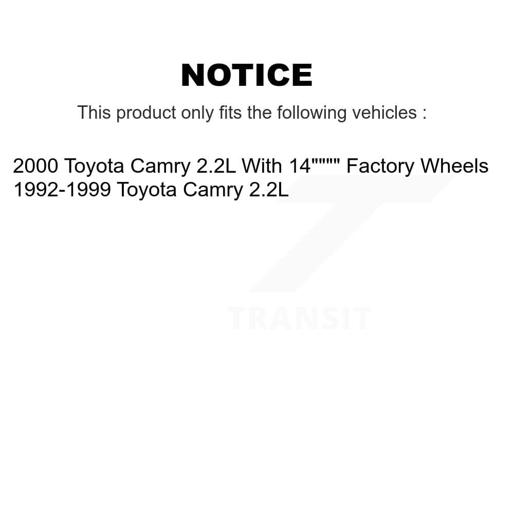 Transit Auto - K8F-103320 - Front and Rear Disc Brake Kits image 19