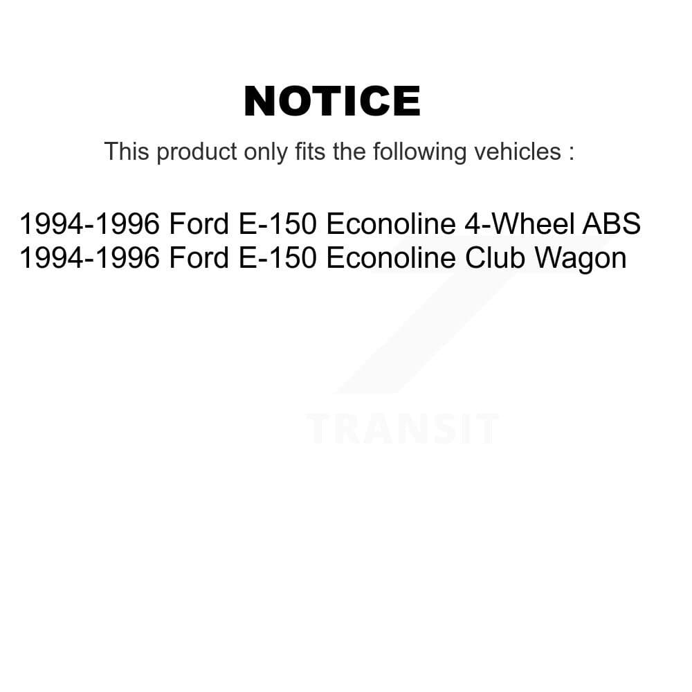 Transit Auto - K8F-103411 - Front and Rear Disc Brake Kits image 19
