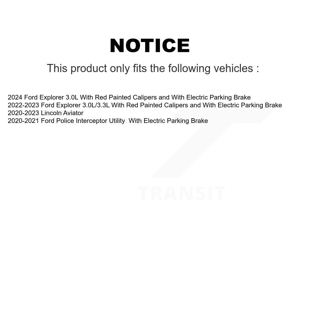 Transit Auto - K8F-103624 - Rear Disc Brake Kits image 19