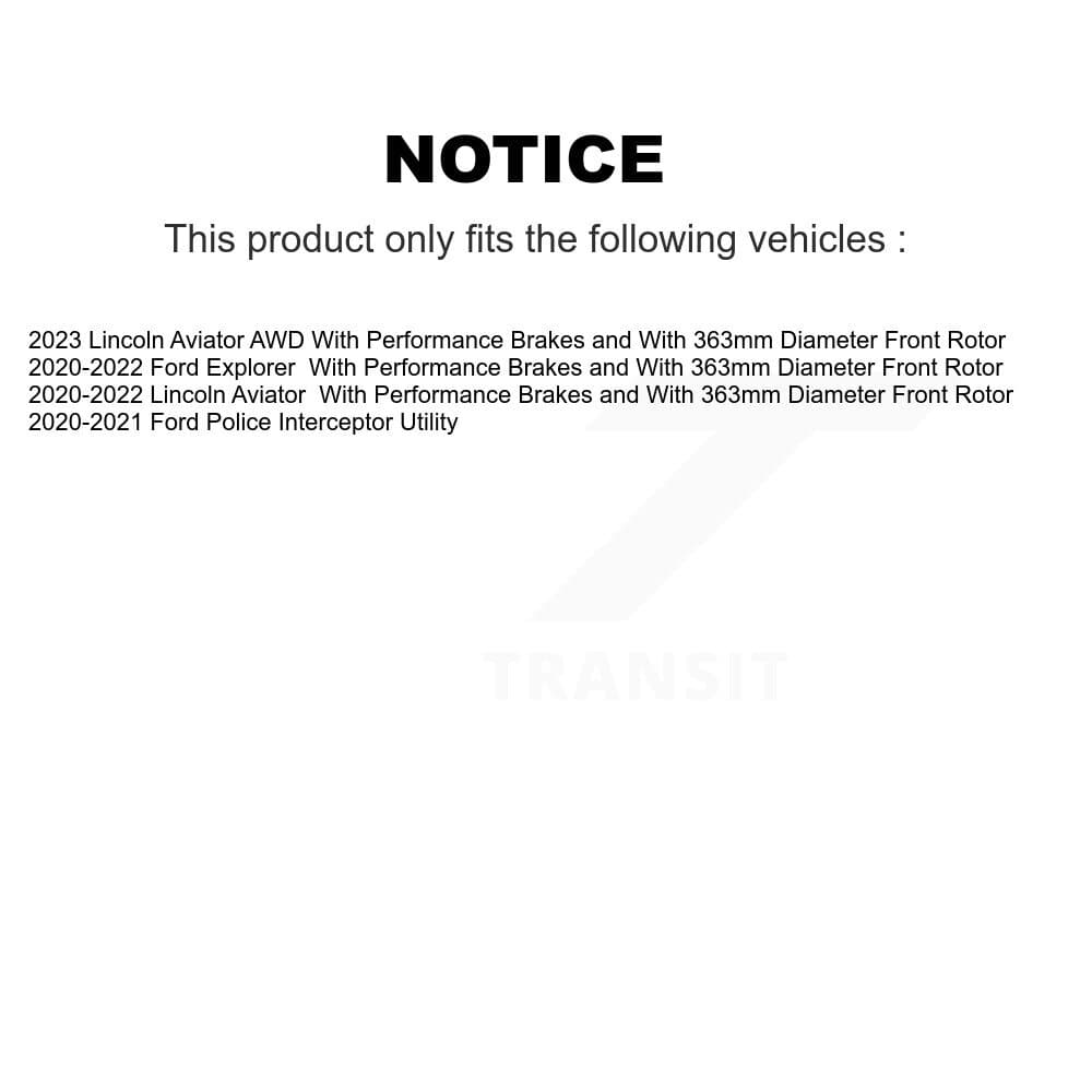 Transit Auto - K8F-103652 - Front Disc Brake Kits image 19