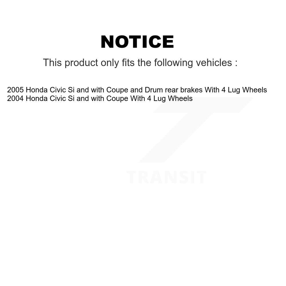 Transit Auto - K8F-103784 - Front and Rear Disc Brake Kits image 19
