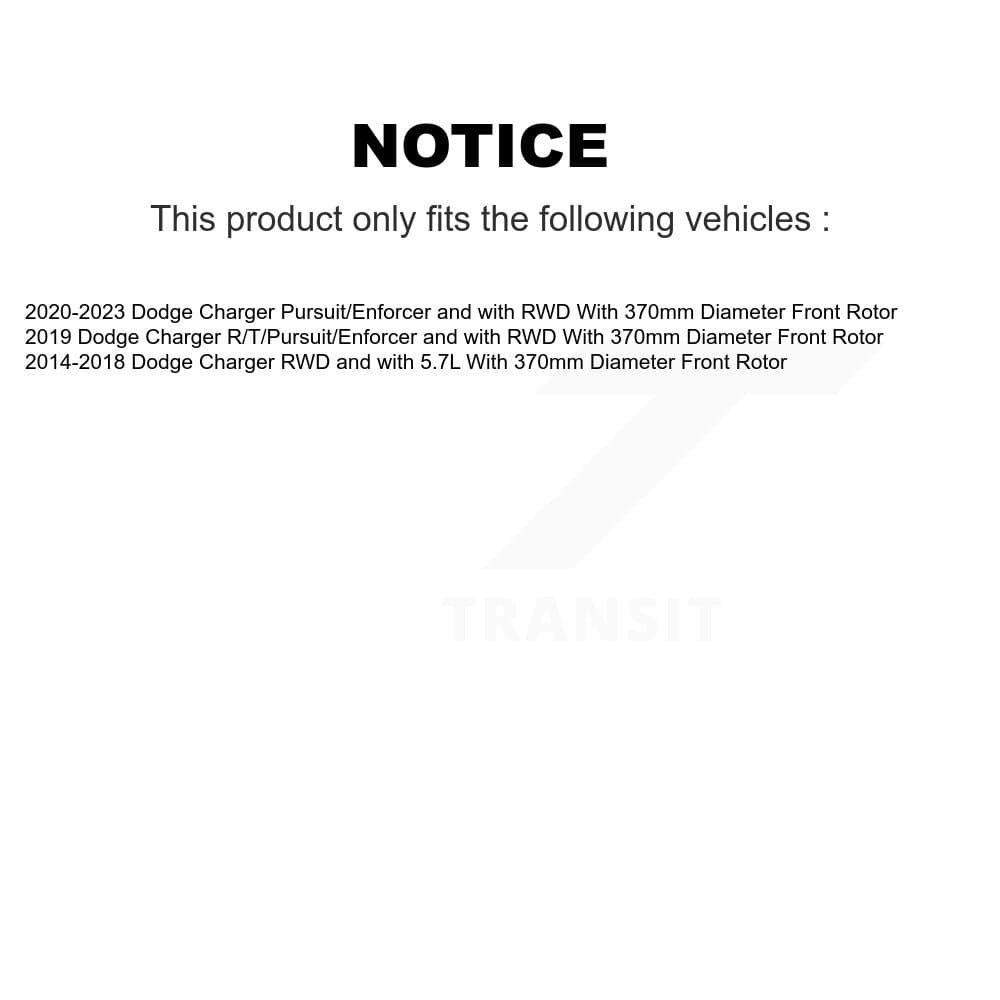 Transit Auto - K8F-103966 - Front Disc Brake Kits image 19