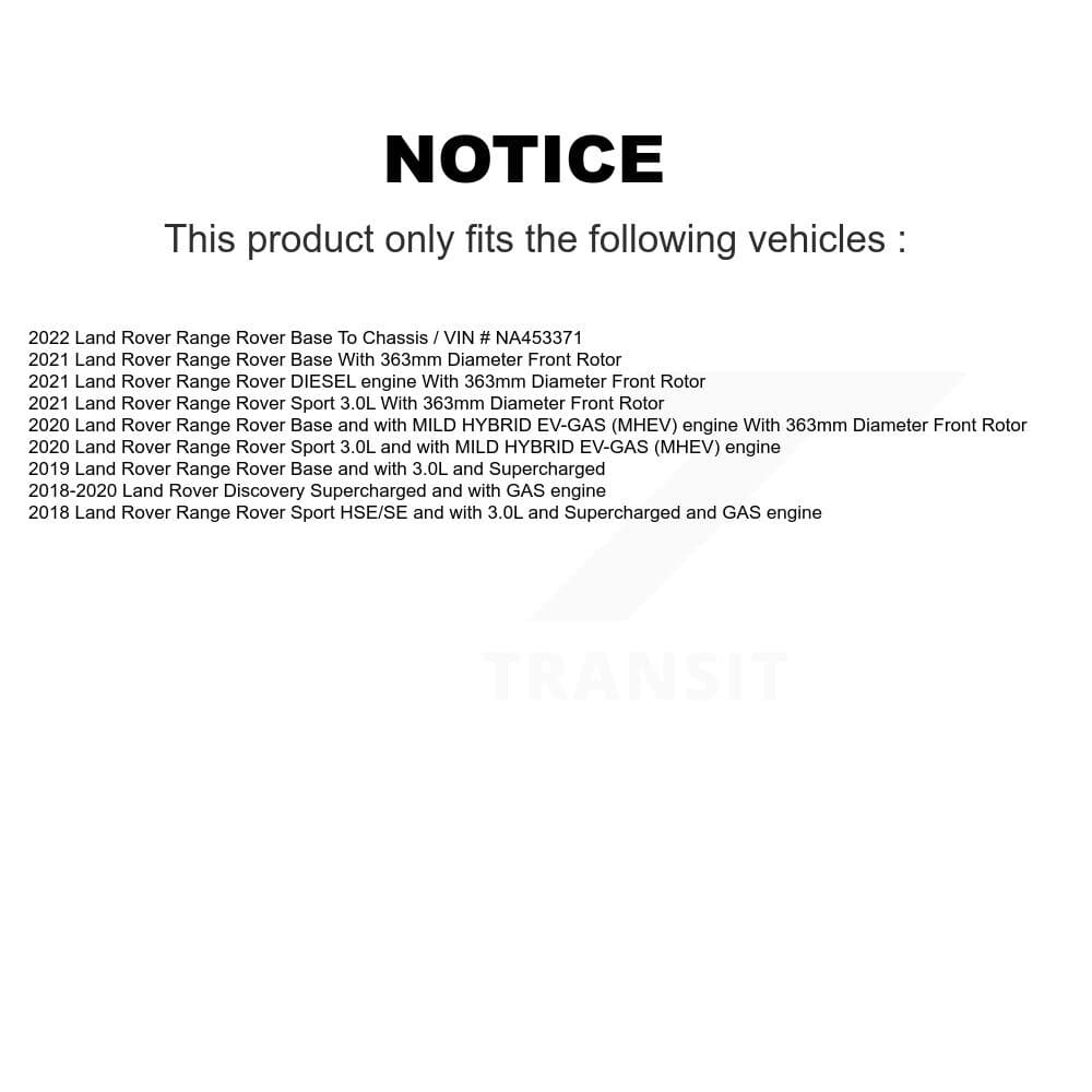 Transit Auto - K8F-104070 - Front Disc Brake Kits image 19